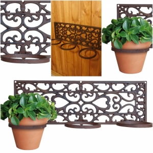 Držiak na kvetináče liatinovom