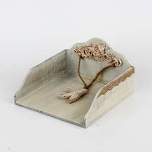 Držiak na servítky s ornamentom 20x20cm 