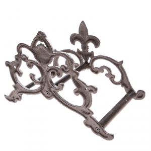 Držiak na záhradnú hadicu liatinový hnedý