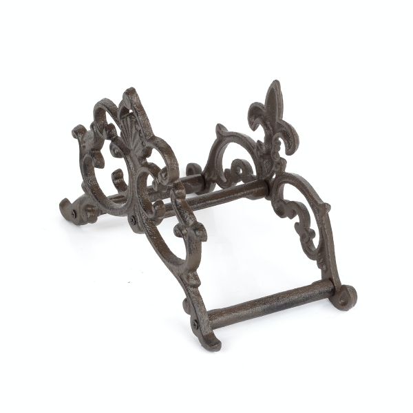 Držiak na záhradnú hadicu liatinový hnedý