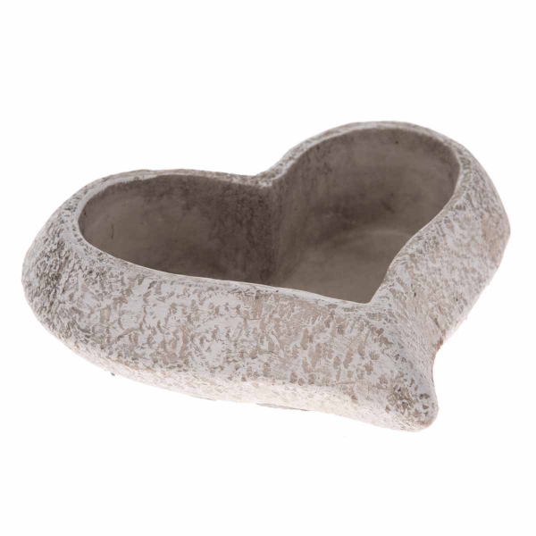 Dušičková dekorácia na hrob srdca 17,5 x 16 x 5cm