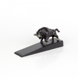 Dverná zarážka býk 14cm