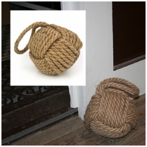 Dverná zarážka suk 17cm