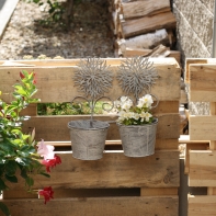 Dvojitý kvetináč Gerbera pr. 15cm