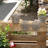 Dvojitý kvetináč Gerbera pr. 15cm