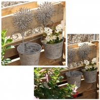 Dvojitý kvetináč Gerbera pr. 15cm