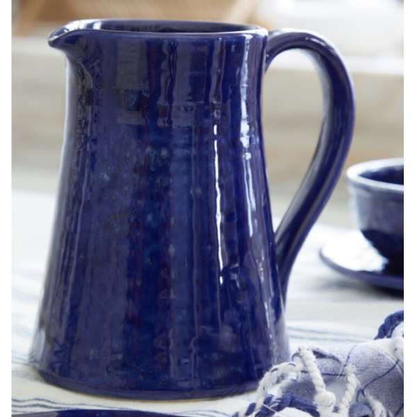 Džbán ABBEY modrý 2 l keramický