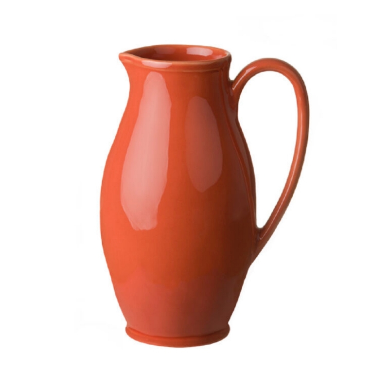 Džbán FONTANA červený 2,4 l keramický
