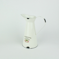 Džbán smaltovaný - motív ruže 26cm