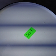 Džbán z bieleho smaltu 30cm - poškodený B