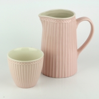 Džbánok Alice pale pink 17cm
