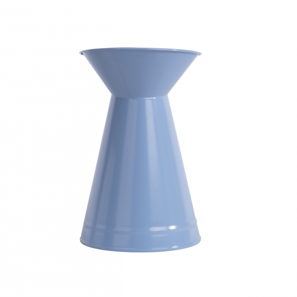 Džbánok záhradný kovový modrá