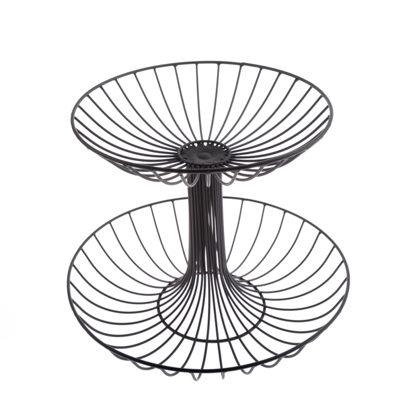 Etažér na ovocie kovový