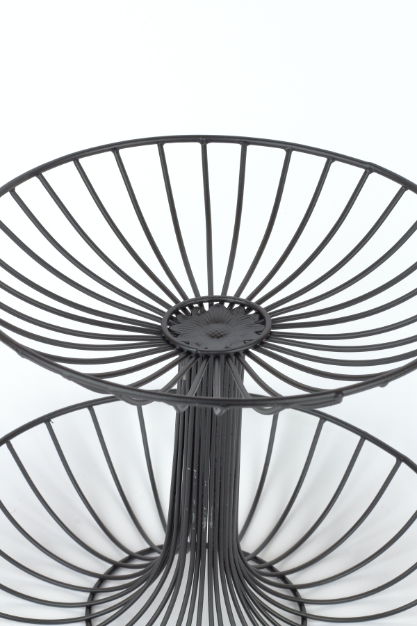 Etažér na ovocie kovový