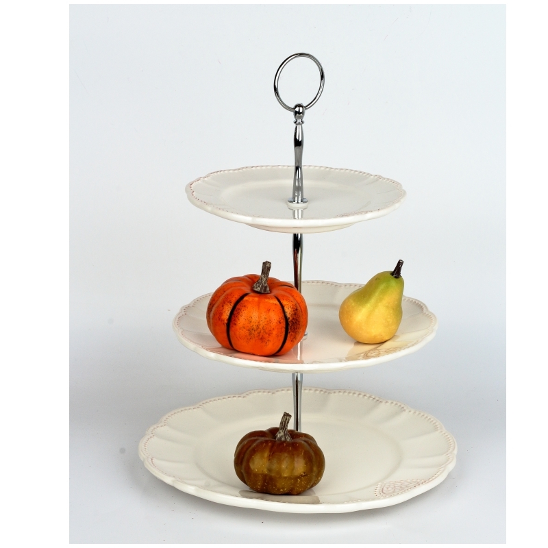 etažér trojposchodový 25,8x35x25,8cm