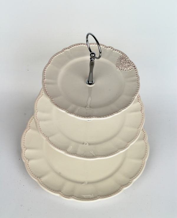 etažér trojposchodový 25,8x35x25,8cm