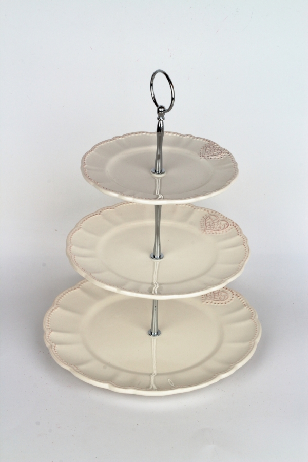 etažér trojposchodový 25,8x35x25,8cm