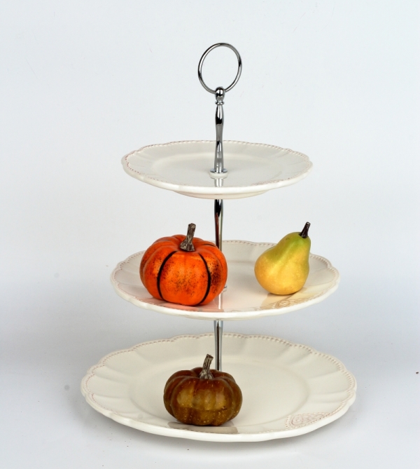 etažér trojposchodový 25,8x35x25,8cm