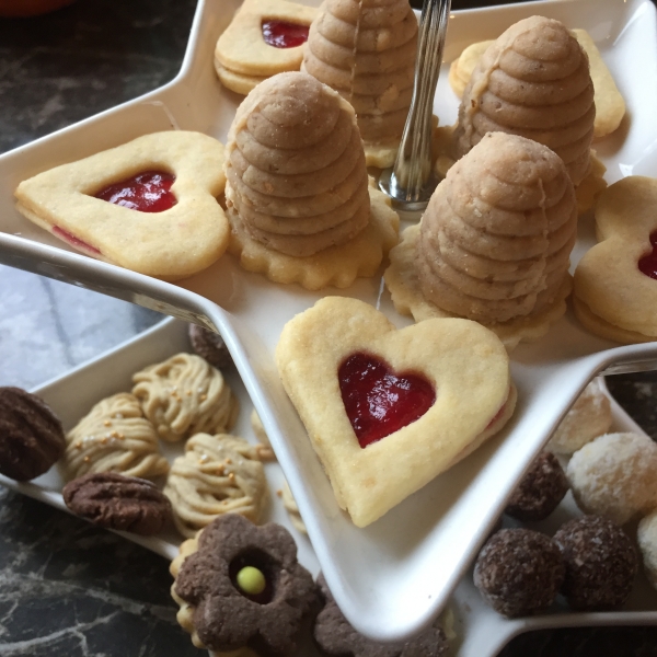 Etažér z porcelánu hviezda