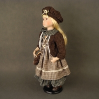 Exkluzívna zberateľská bábika Gabriela 60 cm