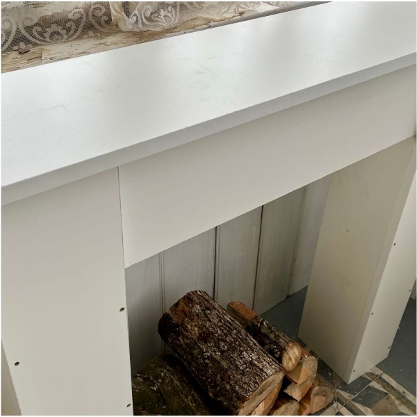 Falošný krb do bytu Florence 110 x 100 x 23 cm