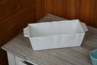 Forma zapekacej keramická biela 30cm