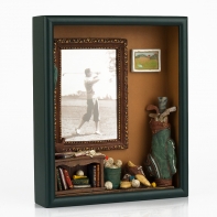 Retro fotorámik golf 19x22,5x5 cm