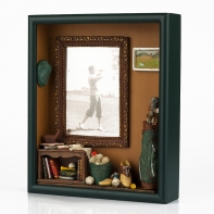 Retro fotorámik golf 19x22,5x5 cm