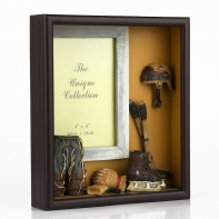 Retro fotorámik hokej 19x22,5x5 cm