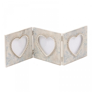 Foto rámček na viac fotiek 3 srdiečka