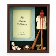 Retro fotorámik baseball 19x22,5x5cm
