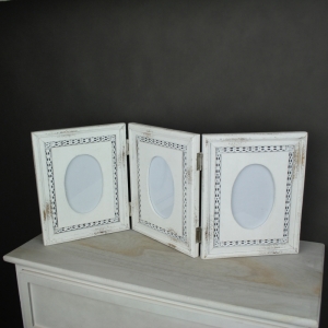 Fotorámik drevený na tri fotografie 61 × 5 × 25 cm