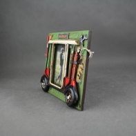 Fotorámček golfový vozík 24,5x19,5cm