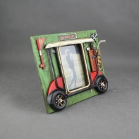 Fotorámček golfový vozík 24,5x19,5cm