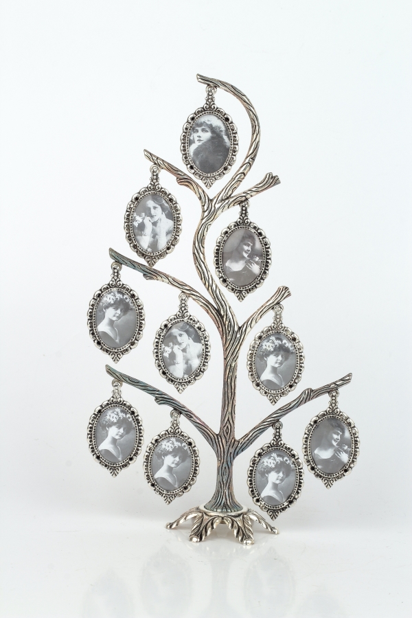 Fotorámik na rodokmeň 26,7 x 14,5 x 2,5 cm 10 fotografií