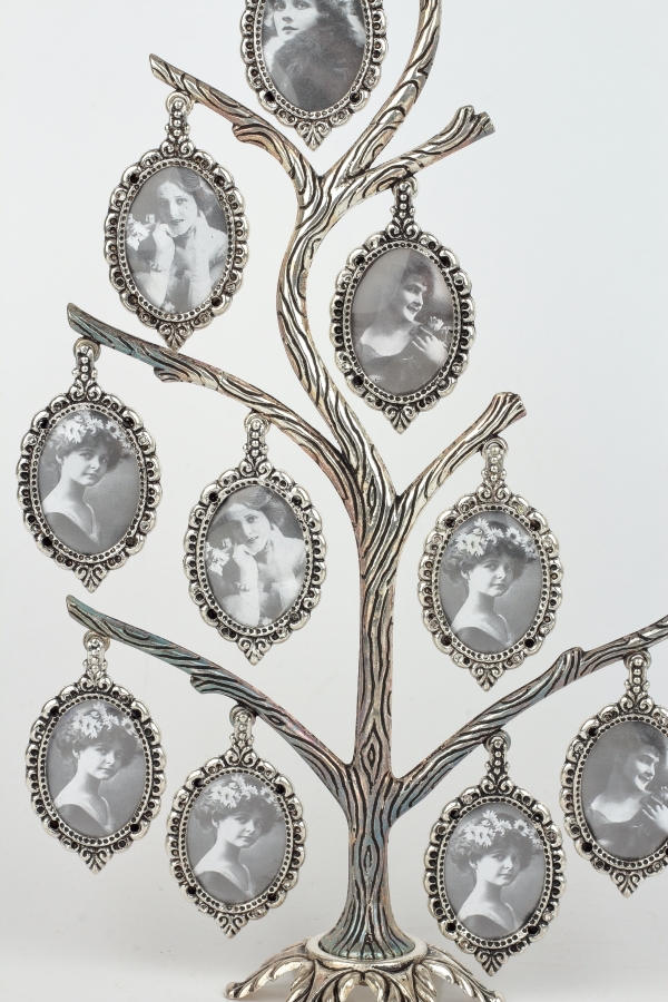 Fotorámik na rodokmeň 26,7 x 14,5 x 2,5 cm 10 fotografií