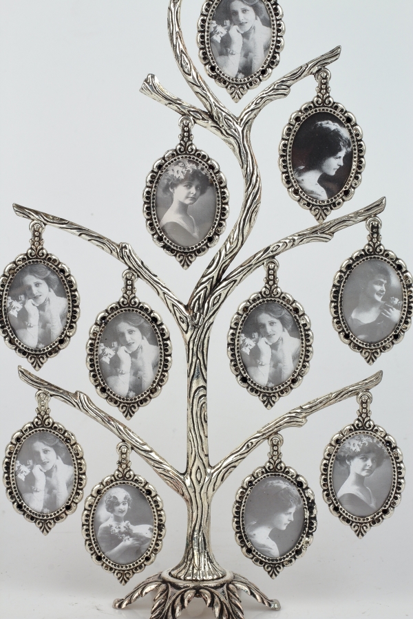 Fotorámik na rodokmeň 26,7 x 14,5 x 2,5 cm 11 fotografií