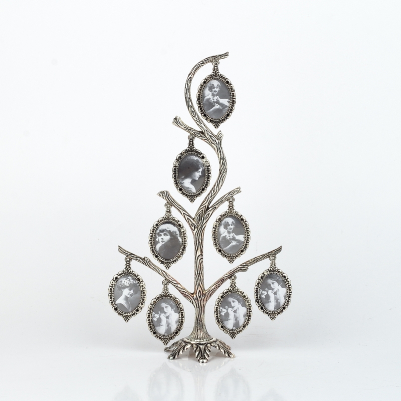 Fotorámik na rodokmeň 26,7 x 14,5 x 2,5 cm 8 fotografií