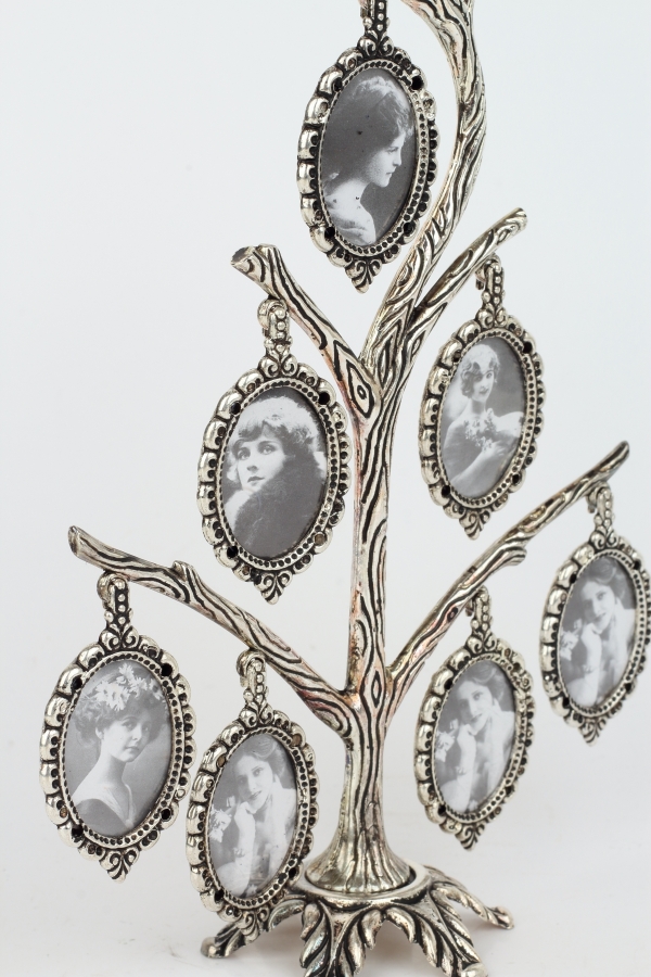 Fotorámik na rodokmeň 26,7 x 14,5 x 2,5 cm 8 fotografií