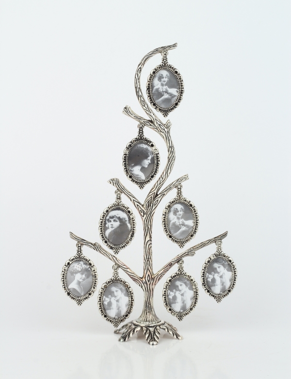 Fotorámik na rodokmeň 26,7 x 14,5 x 2,5 cm 8 fotografií