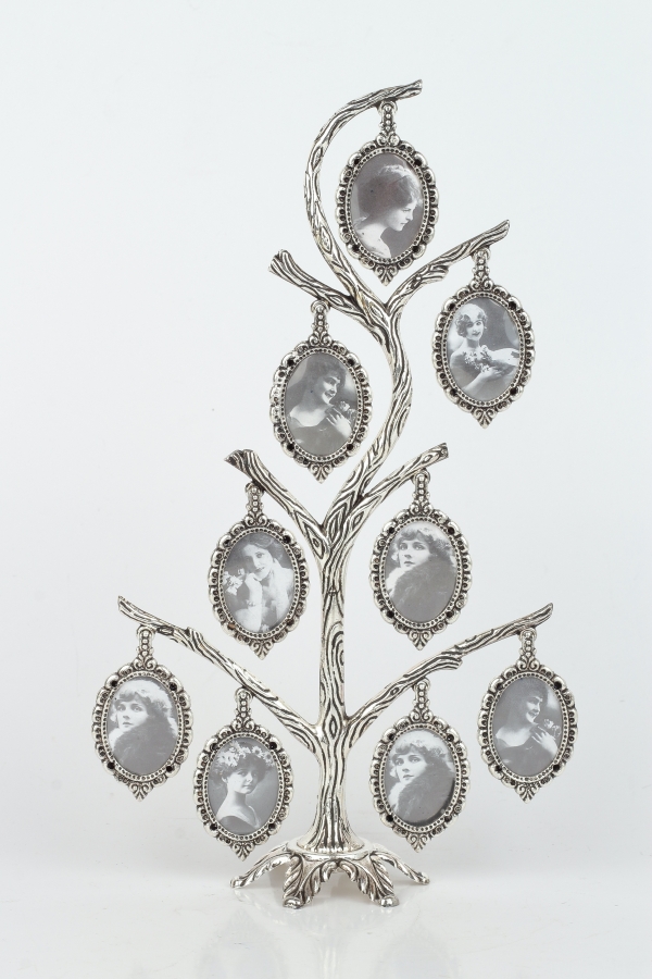 Fotorámik na rodokmeň 26,7 x 14,5 x 2,5 cm 9 fotografií