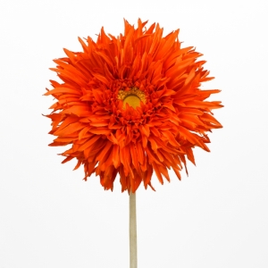 Gerbera umelá 70cm červená kytice 7 kusů