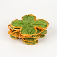 Girlanda štvorlístok zelená 12cm