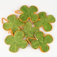 Girlanda štvorlístok zelená 12cm