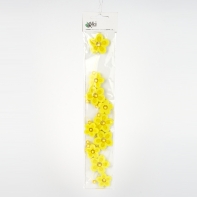 Girlanda kvietok žltá