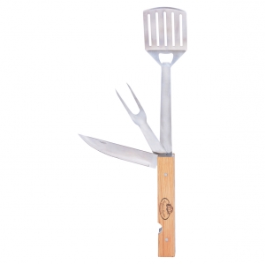 Grilovacie náradie skladaci 8,4 x 5 x 49,5 4v1