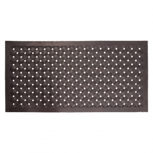 Gumová rohožka výplet 122x61x1,4cm