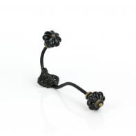 Háčik čierny kov 19cm