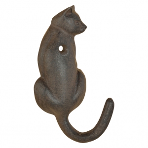 Háčik mačací chvost zahnutý liatina 10x3cm