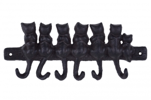 Háčik mačičky 6 háčikov 24x 10 cm